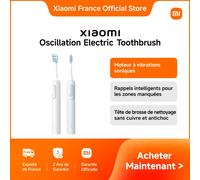 [Officiel] Xiaomi Oscillation Electric Toothbrush | Moteur à vibrations soniques, 180 jours d'autonomie de la batterie, Tête de brosse de nettoyage sans cuivre et antichoc Bleu