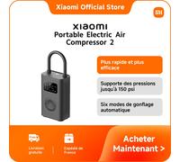[Officiel] Xiaomi Portable Electric Air Compressor 2 | Différents modes de gonflage automatique, Détection de la pression des pneus, Pression de gonflage jusqu'à 150 psi