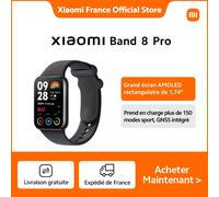[Officiel] Xiaomi Smart Band 8 Pro, écran AMOLED rectangulaire de 1,74", 150 modes sport, GNSS intégré Gris