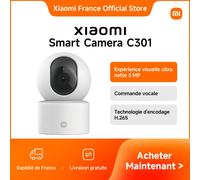 Xiaomi Smart Camera C301 Sphérique Caméra de sécurité IP Intérieure 2304 x 1296 pixels Plafond/Mur/Bureau