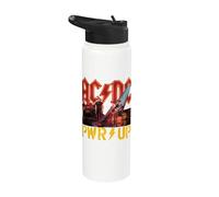 Officiell AC/DC Rock Music Band PWRUP Stage Lights Stainless Steel Insulated Water Bottle