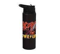 Officiell AC/DC Rock Music Band PWRUP Stage Lights Stainless Steel Insulated Water Bottle