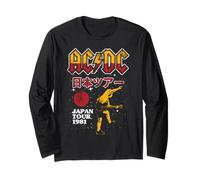 Officielle AC/DC Japan Tour 1981 ACDC Rock Manche Longue
