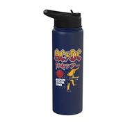 Officielle AC/DC Japan Tour 1981 ACDC Rock Stainless Steel Insulated Water Bottle