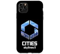 Officielle Cities Skylines II Game Logo City Builder White Coque pour iPhone 11 Pro Max
