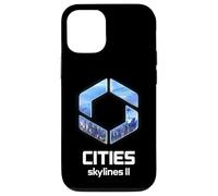 Officielle Cities Skylines II Game Logo City Builder White Coque pour iPhone 12/12 Pro