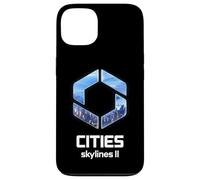 Officielle Cities Skylines II Game Logo City Builder White Coque pour iPhone 13