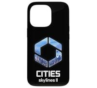 Officielle Cities Skylines II Game Logo City Builder White Coque pour iPhone 13 Pro