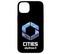 Officielle Cities Skylines II Game Logo City Builder White Coque pour iPhone 14 Plus
