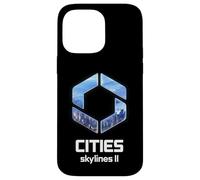 Officielle Cities Skylines II Game Logo City Builder White Coque pour iPhone 14 Pro Max