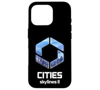 Officielle Cities Skylines II Game Logo City Builder White Coque pour iPhone 16 Pro
