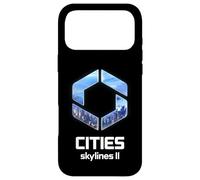 Officielle Cities Skylines II Game Logo City Builder White Coque pour iPhone 17 Pro Max