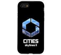 Officielle Cities Skylines II Game Logo City Builder White Coque pour iPhone SE (2020) / 7/8