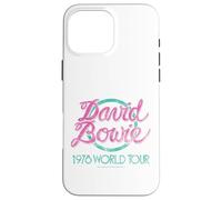 Officielle David Bowie 1978 World Tour Vintage Logo Art Coque pour iPhone 16 Pro Max