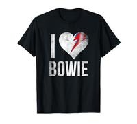 Officielle David Bowie I Love Bowie Music T-Shirt