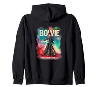 Officielle David Bowie Moonage Daydreamer Cosmic Post Sweat à Capuche