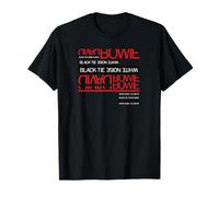 Officielle David Bowie Music Rock Black Tie White Noise T-Shirt