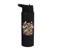 Officielle Emojitown Jay Jon Jaya Joanie Jess Jo Julia poses Stainless Steel Insulated Water Bottle