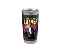Officielle Luther Vandross Never Too Much Artwork Gobelet isotherme en acier inoxydable double paroi
