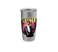 Officielle Luther Vandross Never Too Much Artwork Gobelet isotherme en acier inoxydable double paroi