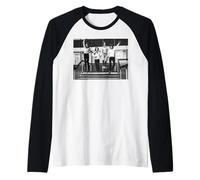 Officielle Pink Floyd Photo Black and White Manche Raglan