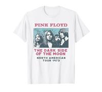 Officielle Pink Floyd Tan DSOTM 1973 Tour T-Shirt