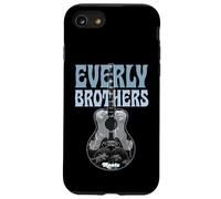 Officielle The Everly Brothers Guitar Roots Collage Art Coque pour iPhone SE (2020) / 7/8
