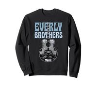 Officielle The Everly Brothers Guitar Roots Collage Art Sweatshirt