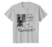 Officielle The Pogues Rum Sodomy Music Band T-Shirt, Enfant, Argent, 4 Ans