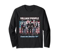 Officielle Village People Cruisin Thru America ’79 Art Manche Longue