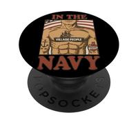 Officielle Village People in The Navy PopSockets PopGrip Adhésif