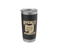 Officiellement sans appendice Gobelet isotherme en acier inoxydable double paroi