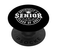 Officiellement Un Senior 2027 My Last First Day Class of 2027 PopSockets PopGrip Adhésif
