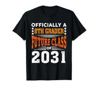 Officiellement Une avenir de 8e année 2031 Premier Jour 8e année T-Shirt