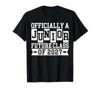 Officiellement Une Classe Junior Future de 2027 Senior Graduation T-Shirt