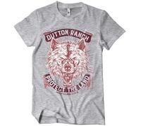 Officiellement Yellowstone Dutton Ranch - Protection L Land Homme T-Shirt Ru -