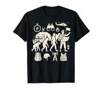 Officier Militaire Evolution Armée Soldat Tactique Leadership T-Shirt