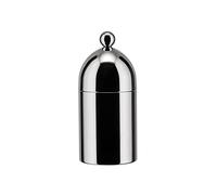 Alessi 90024 Sucrier avec Petite Cuiller en Acier Inoxydable 18/10 Brillant, 6,80 x 6,80 x 15,30 cm, Argent