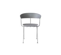 Officina Chaise de Salle à Manger Galvanisé/Gris