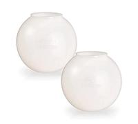 Officina Naturae Lot de 2 boules doseuses écologiques et graduées pour poudre laveuse et lessive liquide Made in Italy