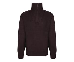 Officine Générale - Tarek Sweater - Homme - Pulls - Brun - Taille: M
