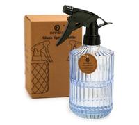 OFFIDIX Brume végétale, Flacon pulvérisateur en Verre de 0,45 l avec buse réglable, brumisateur à Main avec Pompe supérieure pour Jardin, Plantes, Nettoyage (Bleu)