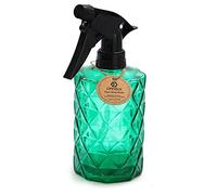 OFFIDIX Flacon pulvérisateur en verre à pression pour plantes de jardin ou nettoyage - 0,4 l - Avec buse réglable - Vert