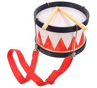OFFIGAM 1 Ensemble Set de Tambour pour Garçon Fille Instrument de Percussion Rouge Éveil Musical et Développement des Talents Musicaux pour Garçons et Filles