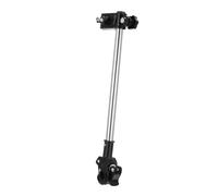 OFFIGAM 1 pièce Support de Parapluie pour Vélo Support Pratique Acier Inoxydable et Fixation Facile pour Parapluies Accessoire pour Poussettes et Fauteuils Noir
