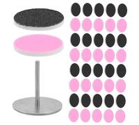 OFFIGAM 1 Set Nail Drill Bit Set Paper Paper Discs for Nail Dring Round Sanding Discs Foot File Sandpaper Discs Manucure and Pedicure Tools