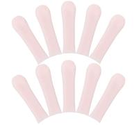 OFFIGAM 10 pièces Silicone Ear Spoon Covers Soft Replacement Sleeves For Comfortable Earwax Cleaning Accessories Compatible With Various Ear Spoons