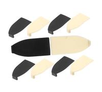 OFFIGAM 10 pièces Violin Bow Tips Plastic Repair Parts Compatible With Various Bows And Easy To Replace Violin Fittings For Musicians