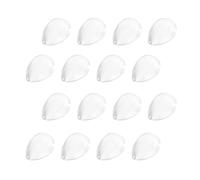 OFFIGAM 100 pièces Support de Vernis à Ongles Verre Transparent Cartes de Couleur pour Salon de Manucure Affichage Pratique de Vernis Gel