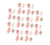 OFFIGAM 10feuilles Autocollants De Tatouage Temporaire Réalistes Pour Blessures Et Cicatrices Kit De Stickers Pour Farces Halloween Jour Des Poissons Avril